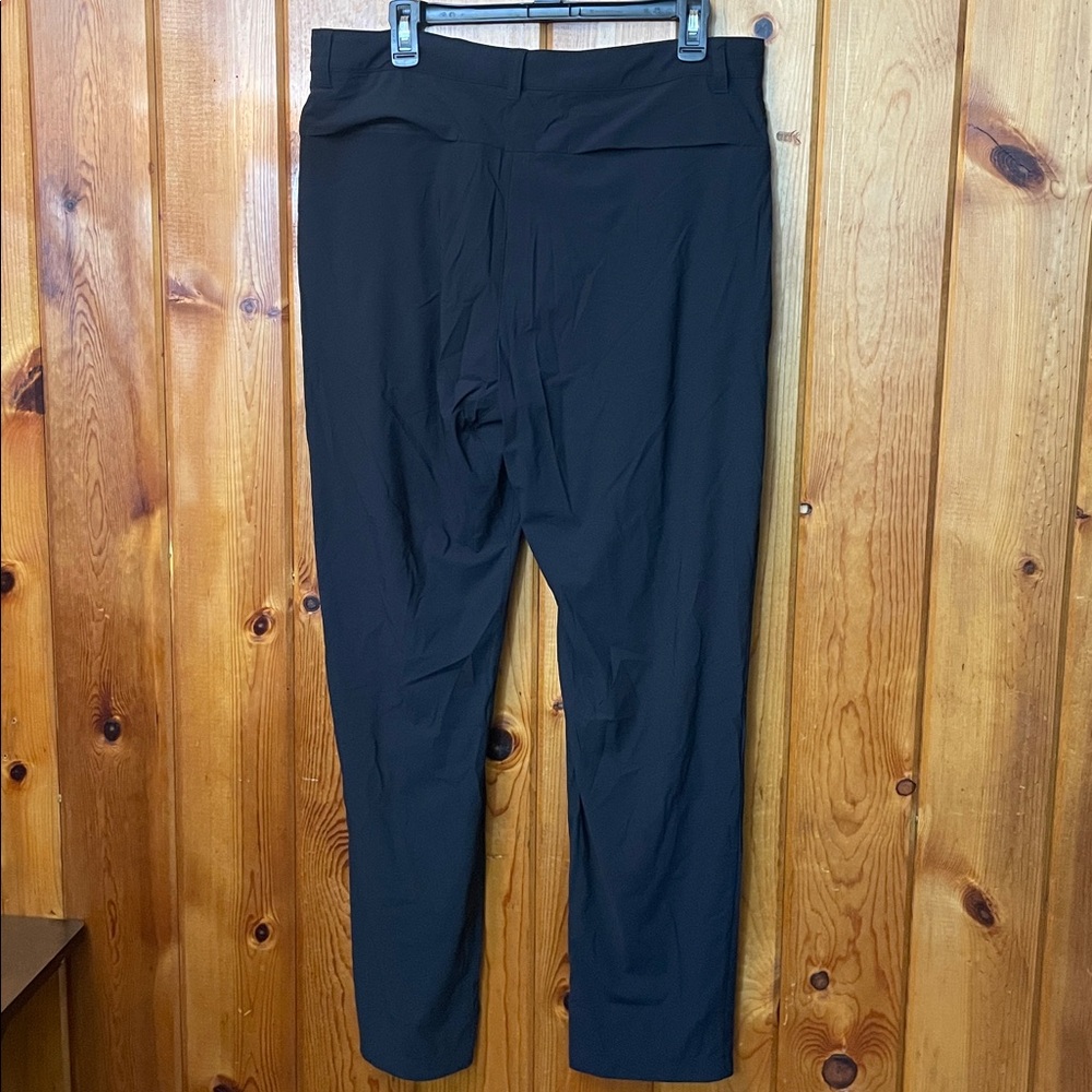 Women’s black bison ridge pants stretchy golf pants lounge pants comfy work pant - Picture 6 of 9